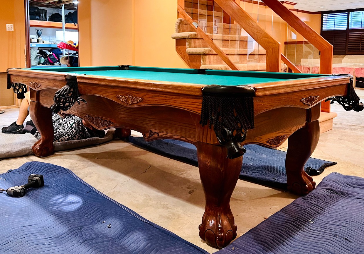 Déménagement Table de Billard