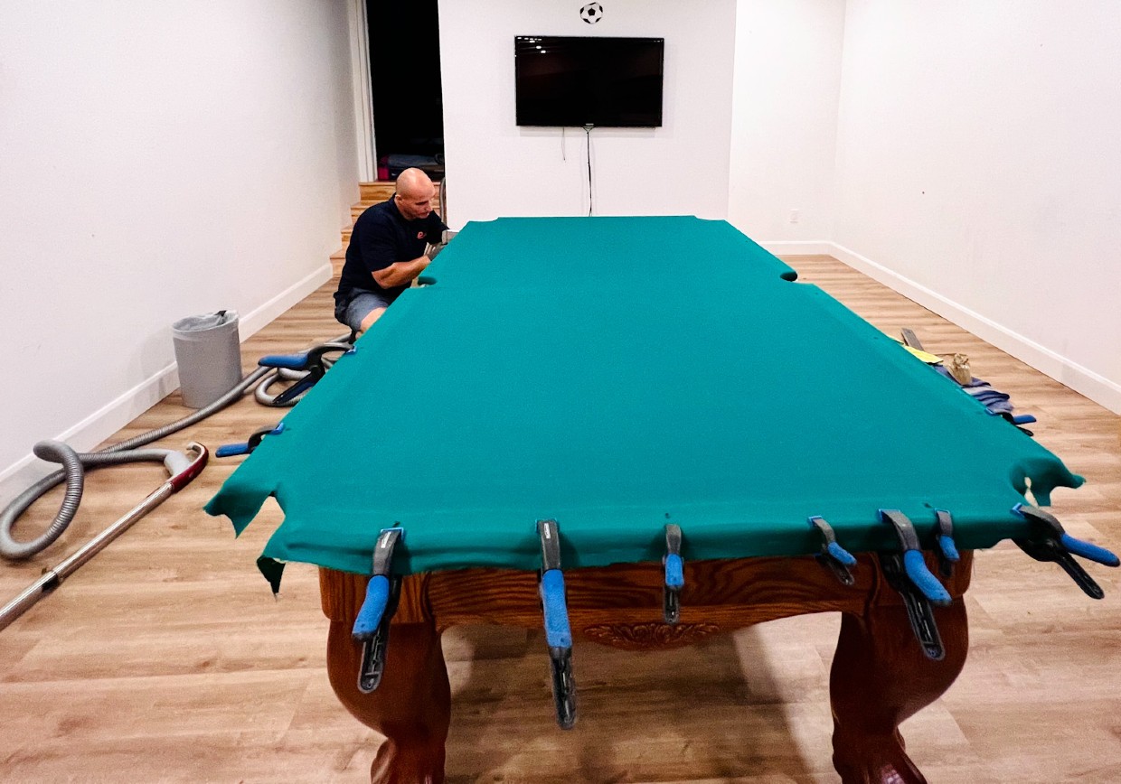 Déménagement de table de Billard