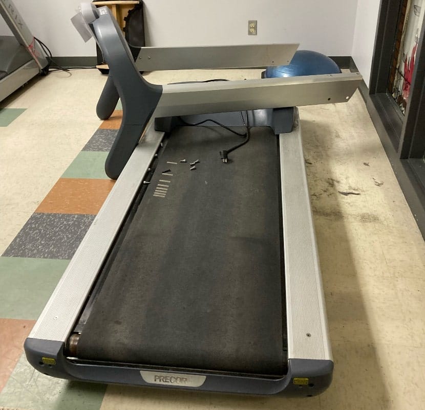 moving treadmill